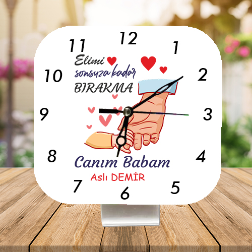 BABALAR GÜNÜNE ÖZEL MASA SAATİ