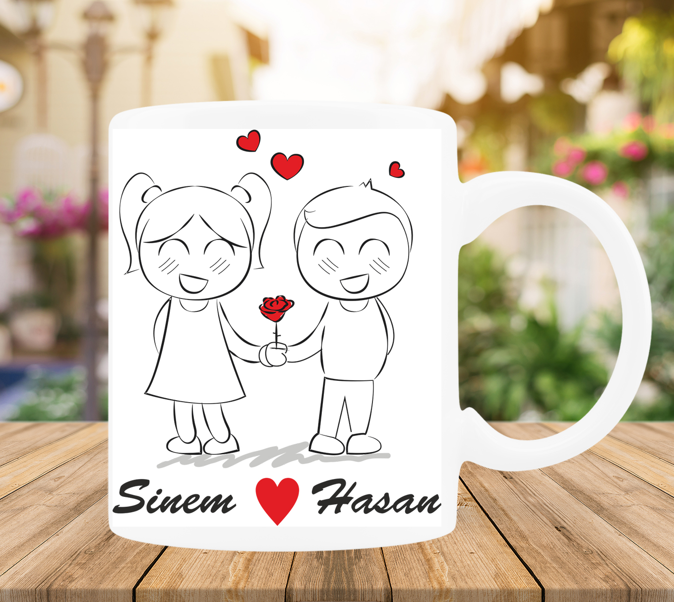 SEVGİLİLER GÜNÜNE ÖZEL BARDAK
