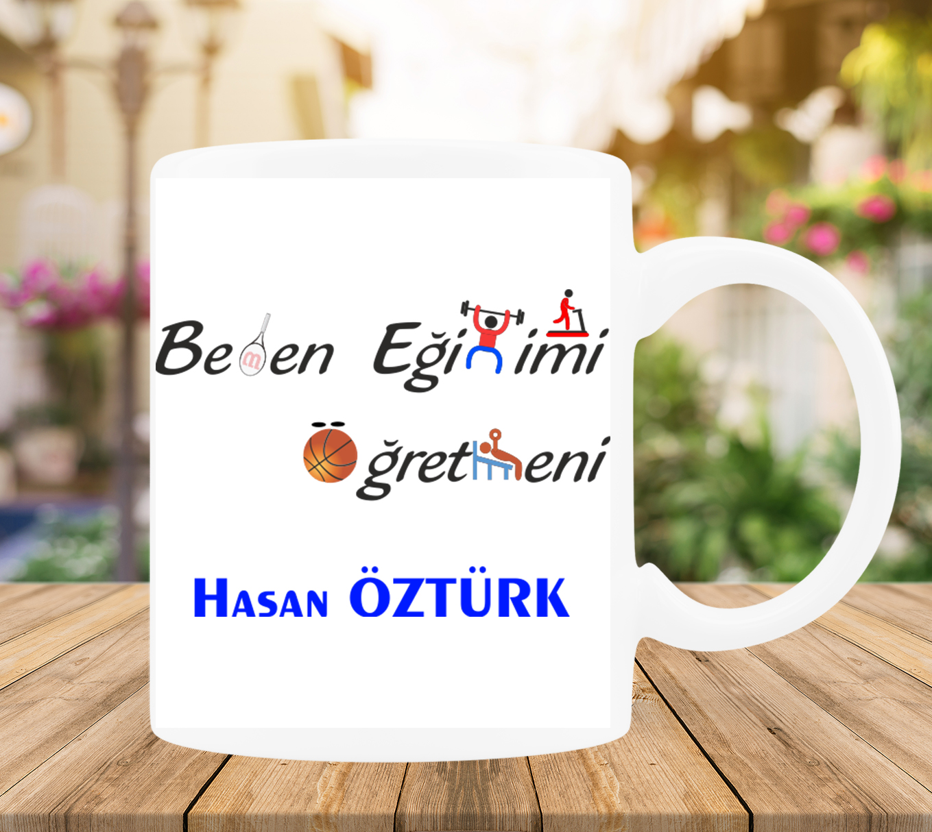 BEDEN EĞİTİMİ ÖĞRETMENİNE ÖZEL BARDAK