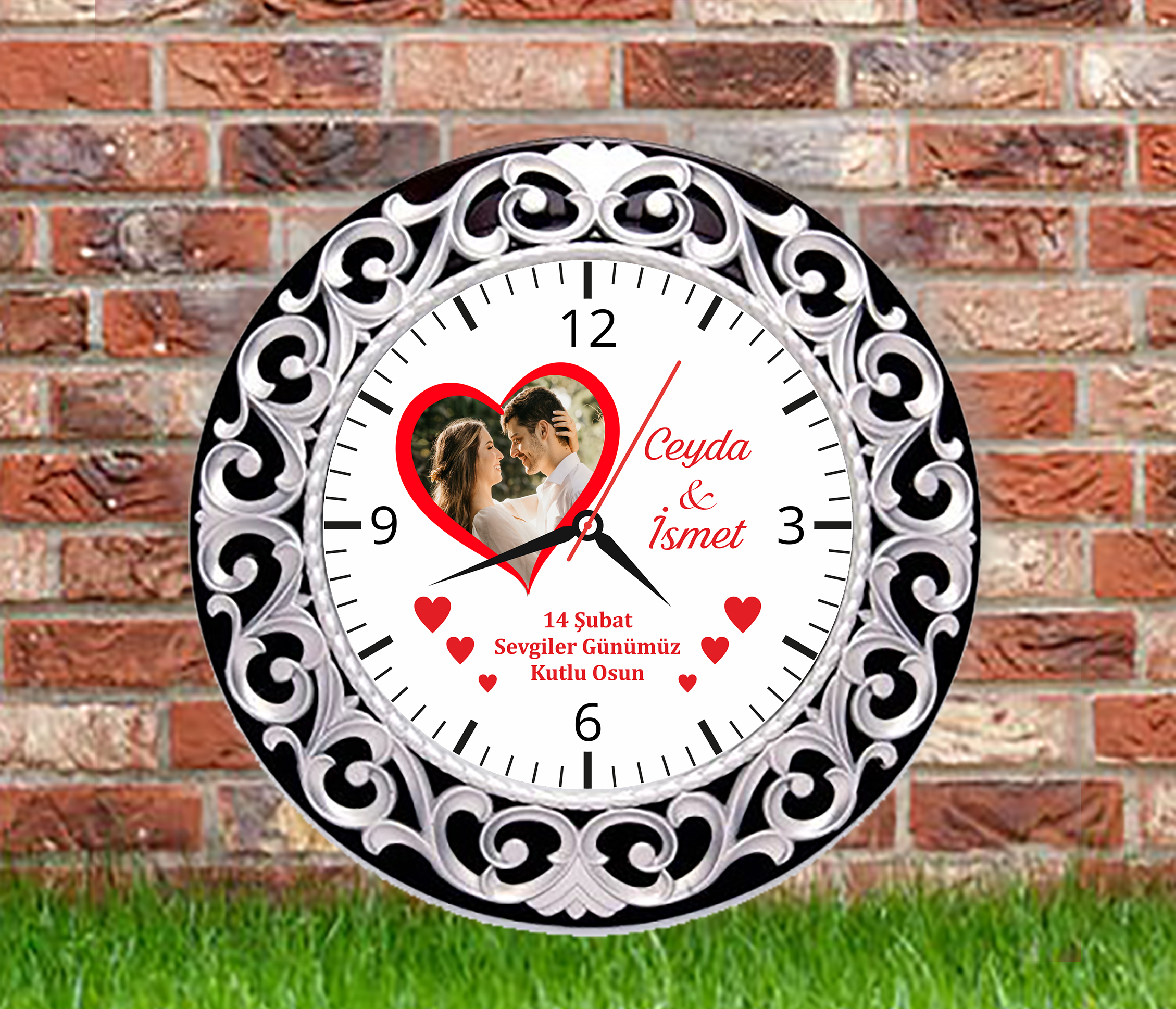 SEVGİLİYE ÖZEL DUVAR SAATİ