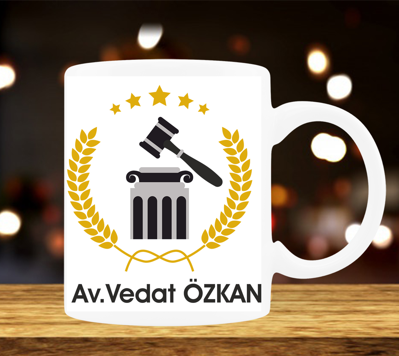 AVUKATA ÖZEL BARDAK
